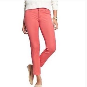 Old Navy Coral Pixie Cropped Jeans